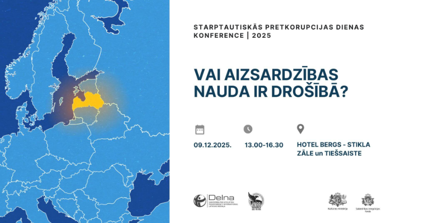 STARPTAUTISKA KONFERENCE: VAI AIZSARDZĪBAS NAUDA IR DROŠĪBĀ?